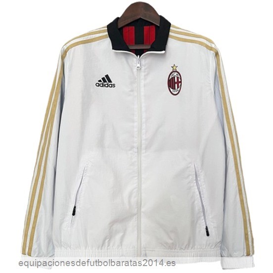 Nuevo Rompevientos AC Milan 24/25 Blanco Rojo Baratas